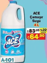 ACE ÇAMAŞIR SUYU ACE ÇAMAŞIR SUYU